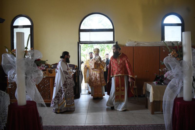 Εγκαίνια Ιερού Ναού Αγίας Τριάδος Τραχωνίου